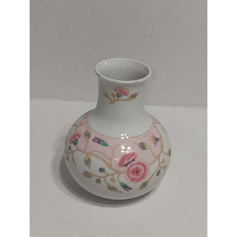 Vintage Japanese Bud Vase Takashimaya “Glory” Hand Decorated Porcelain - Picture 1 of 3